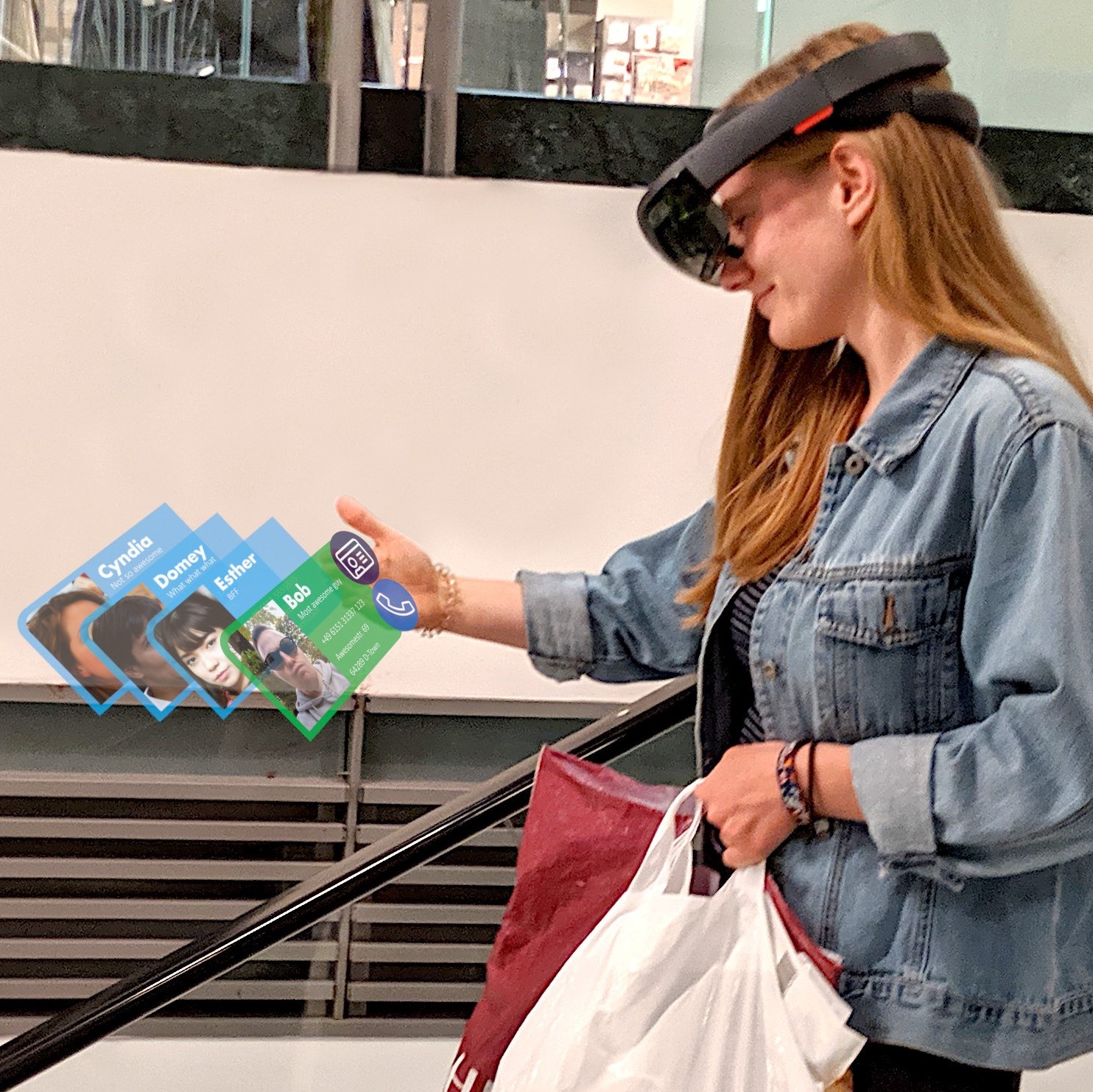 A Study on Proximity-based Hand Input for One-handed Mobile Interaction