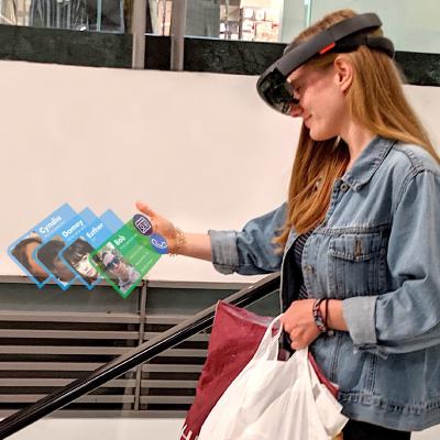 A Study on Proximity-based Hand Input for One-handed Mobile Interaction