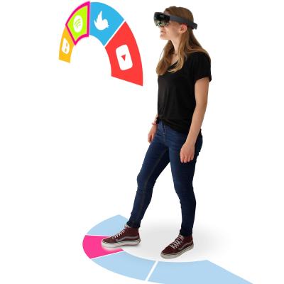 Mind the Tap: Assessing Foot-Taps for Interacting with Head-Mounted Displays