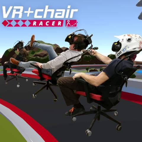 VRChairRacer: Using an Office Chair Backrest as a Locomotion Technique for VR Racing Games