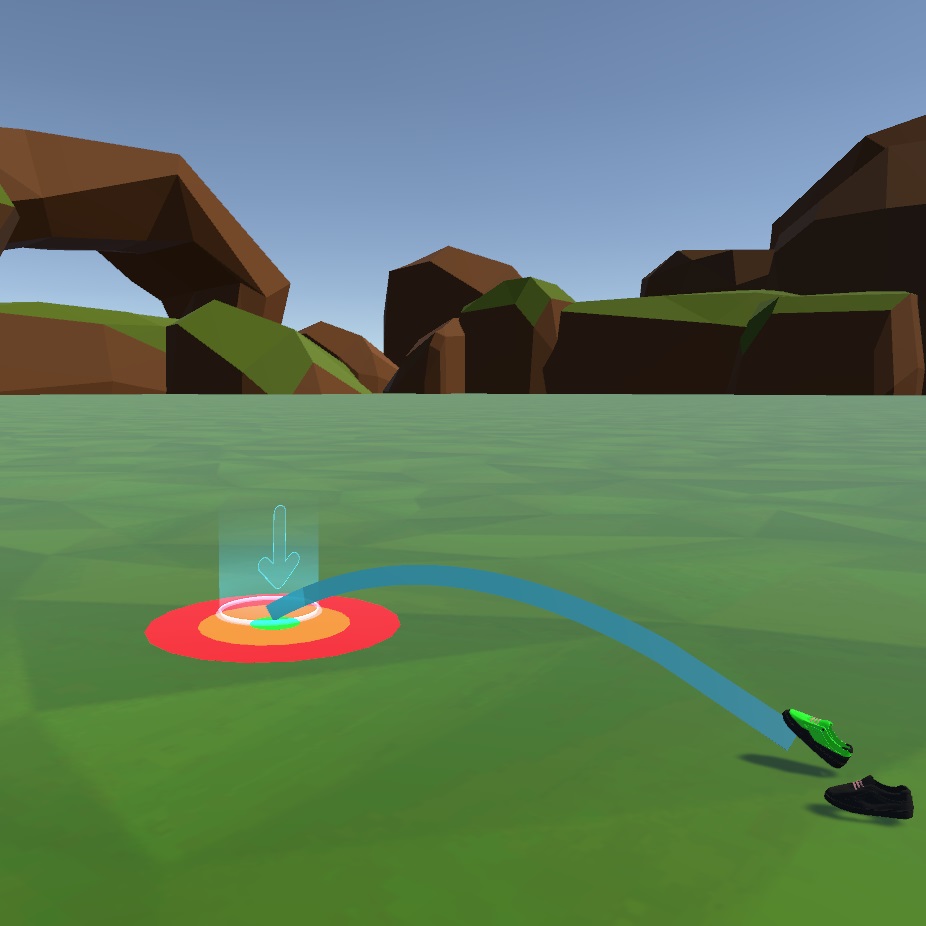 Podoportation: Foot-Based Locomotion in Virtual Reality