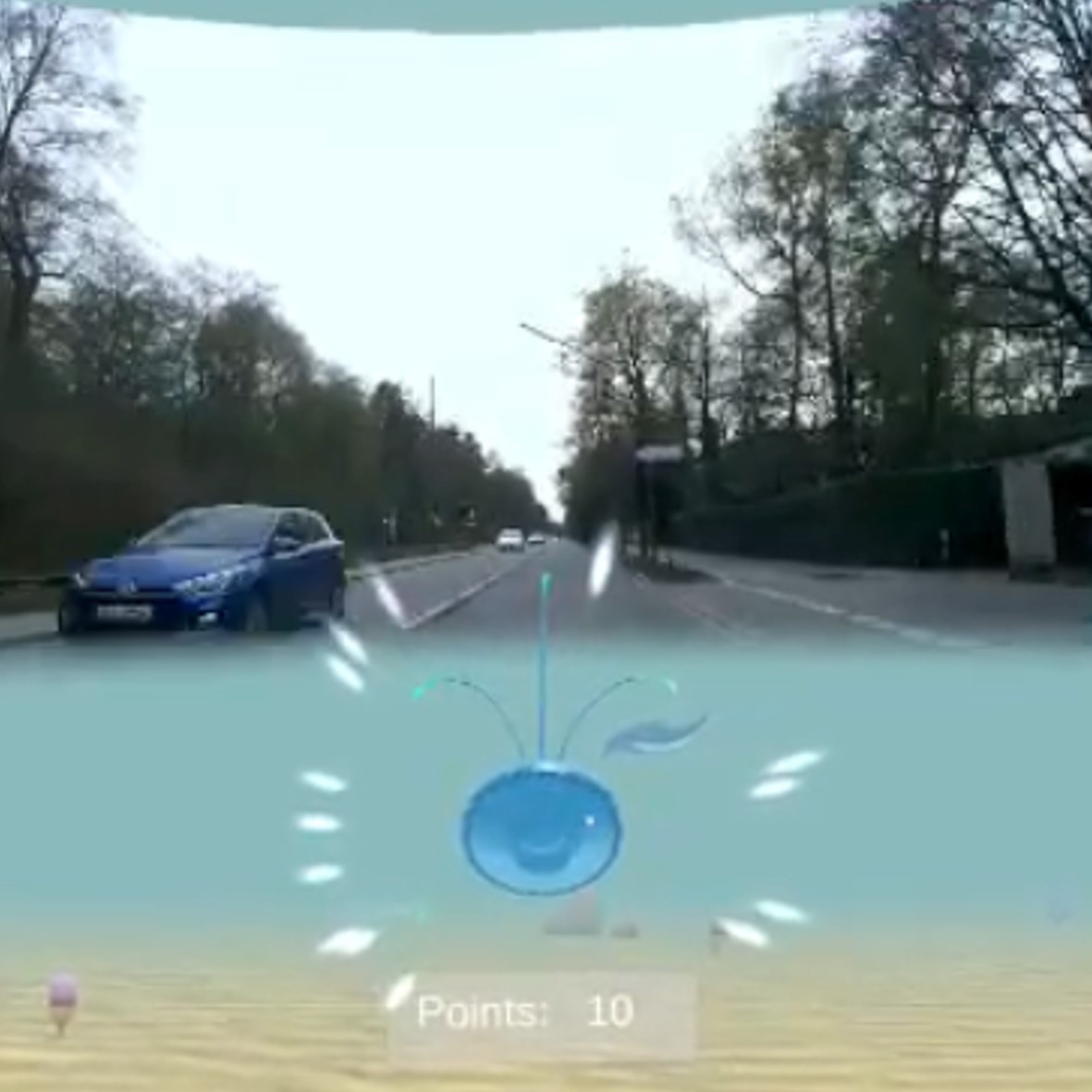 Location-Aware Virtual Reality for Situational Awareness On the Road