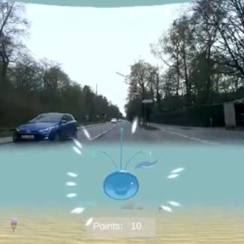 Location-Aware Virtual Reality for Situational Awareness On the Road