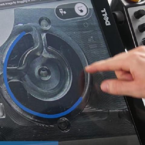 CaMea: Camera-Supported Workpiece Measurement for CNC Milling Machines