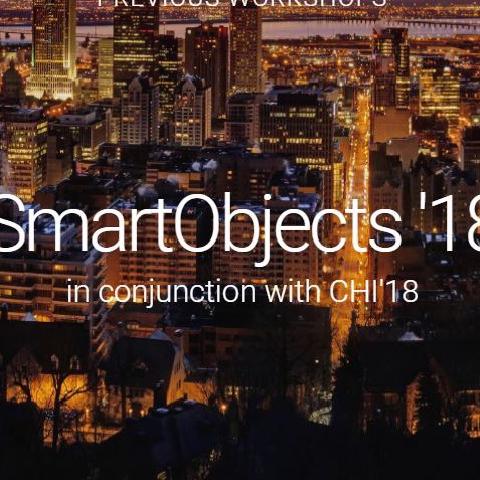 SmartObjects: Sixth Workshop on Interacting with Smart Objects