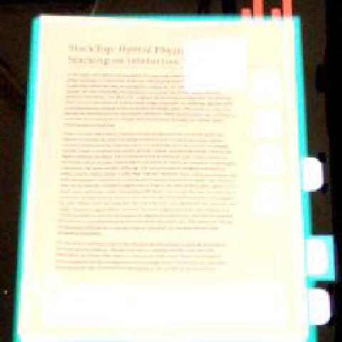 An Evaluation of Hybrid Stacking on Interactive Tabletops