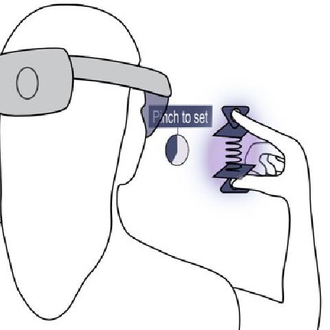 Squeezy-Feely: Investigating Lateral Thumb-Index Pinching as an Input Modality